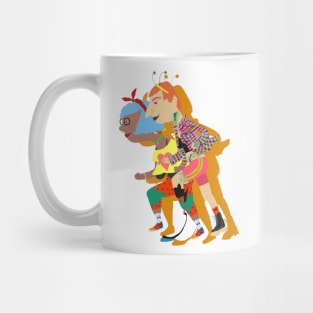 Running couple Mug